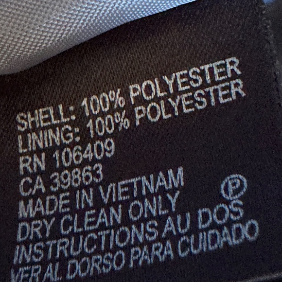 NWT Tahari ASL Nathan French Connection Suit Jacket & Matching Pants, Size 12 - Picture 6 of 13